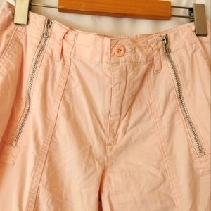 slouchy pant, medium, soft pink
